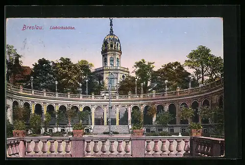 AK Breslau, Anlage auf der Liebichshöhe
