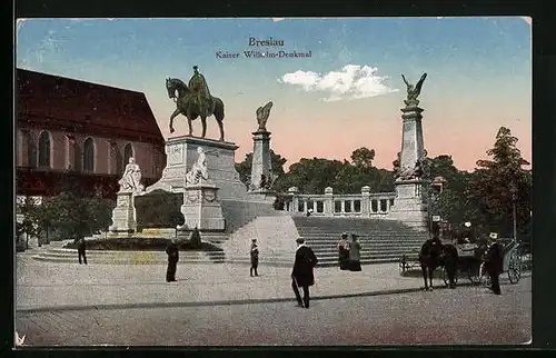 AK Breslau, Kaiser Wilhelm-Denkmal