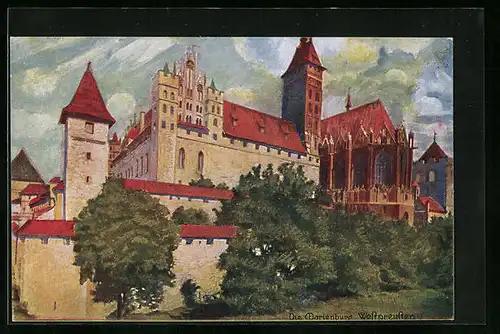AK Marienburg, Die Burg in Westpreussen