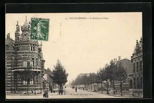 AK Valenciennes, Le Boulevard Pater