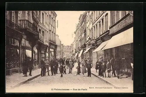 AK Valenciennes, Rue de Paris