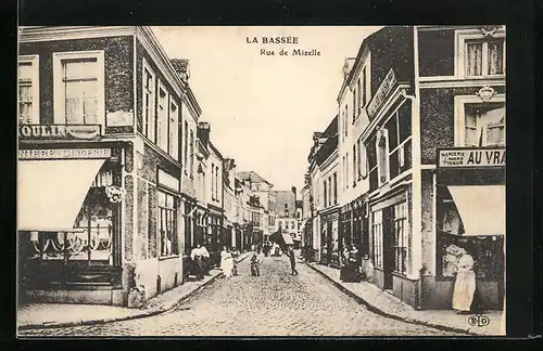 AK La Bassée, Rue de Mizelle