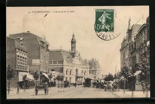 AK Valenciennes, L`Avenue de la Gare