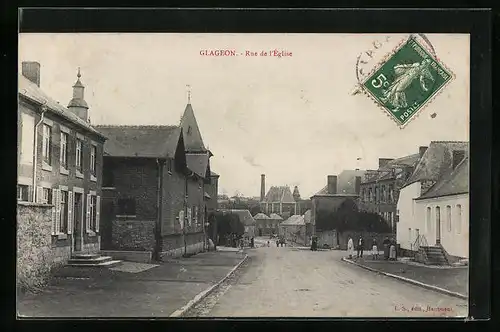 AK Glageon, Rue de l'Église