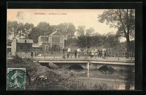 AK Solesmes, Le Pont sur la Selle