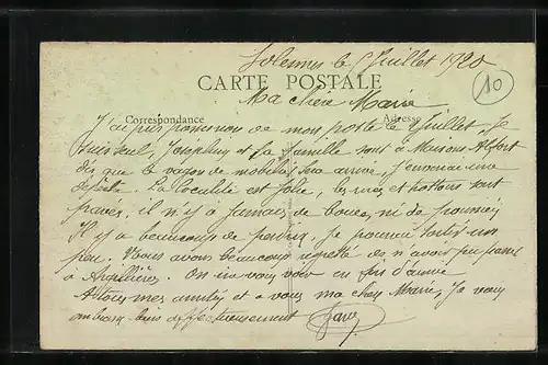 AK Solesmes, Rue de Selle