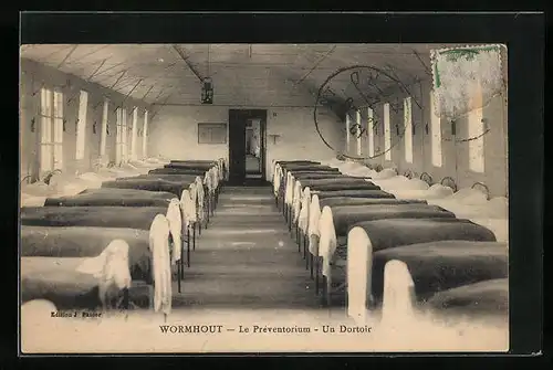 AK Wormhout, Le Preventorium, Un Dortoir