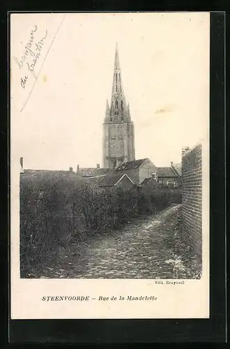 AK Steenvoorde, Rue de la Mandelette