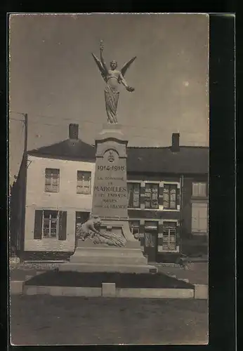 AK Maroilles, Monument aux Morts