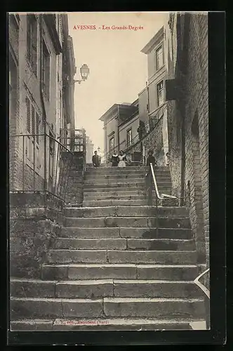 AK Avesnes, Les Grands-Degrés