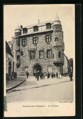AK Condé-sur-l`Escaut, Le Château