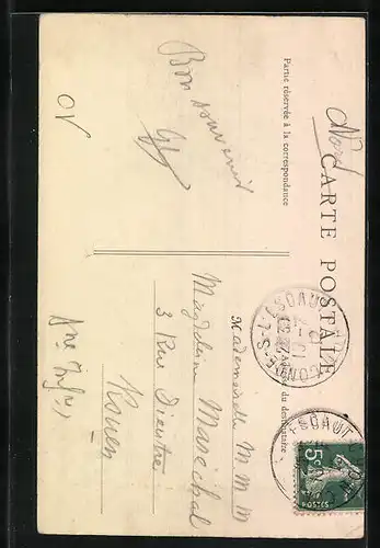 AK Condé-sur-l`Escaut, Le Château