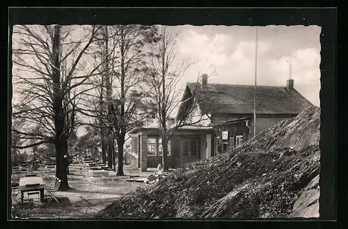 AK Hainewalde, Gasthaus Breitebergbaude