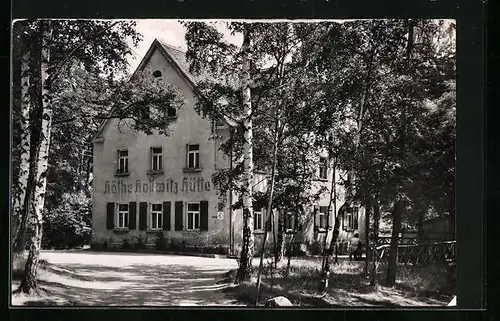 AK Oschatz, Käthe-Kollwitz-Hütte