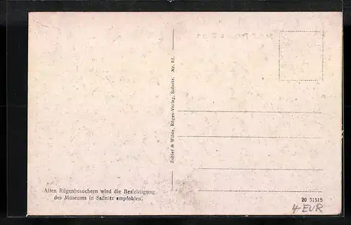 AK Putbus a. Rügen, Blick zum Schloss