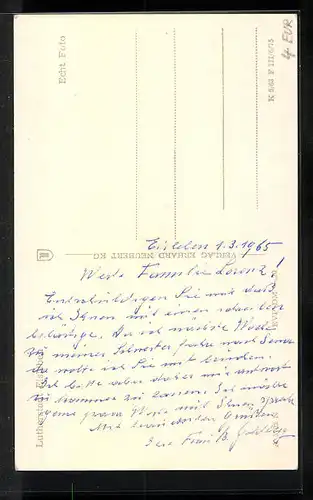 AK Eisleben, Strassenpartie mit Geschäften und Kirche