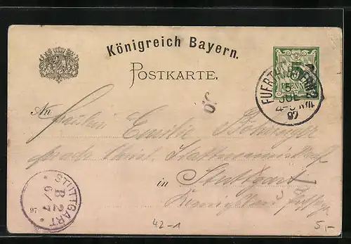 Lithographie Nürnberg, 12. Deutsches Bundesschiessen 1897
