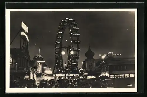 AK Wien, Beleuchtetes Riesenrad
