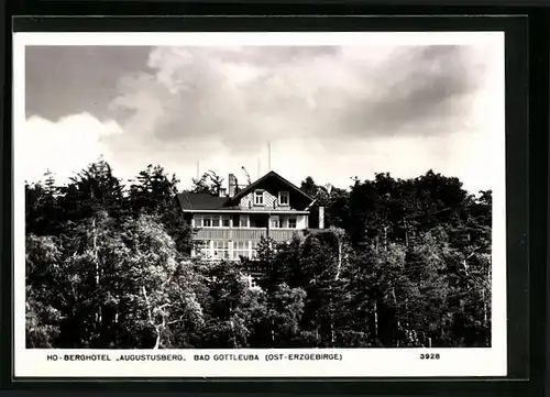 AK Bad Gottleuba /Erzgeb., HO-Berghotel Augustusberg