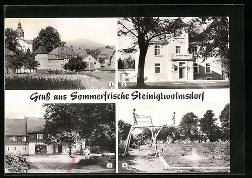 AK Steinigtwolmsdorf, Gaststätte Waldhaus, Konsum-Gaststätte Antifa