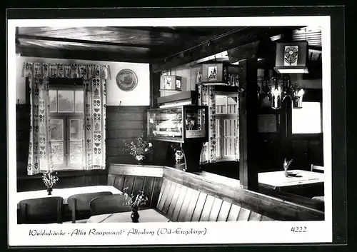 AK Altenberg /Erzgeb., Waldschänke Altes Raupennest