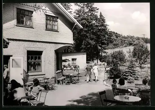 AK Ruhla /Eisenach, Gasthaus Zur schönen Aussicht