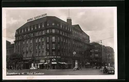 AK Frankfurt a. M., Hotel Excelsior
