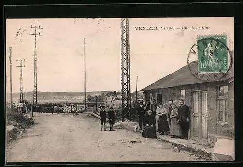 AK Venizel, Rue de la Gare