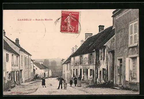 AK Gandelu, Rue du Moulin