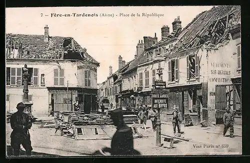 AK Fère-en-Tardenois, Place de la République