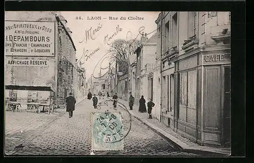 AK Laon, Rue du Cloitre