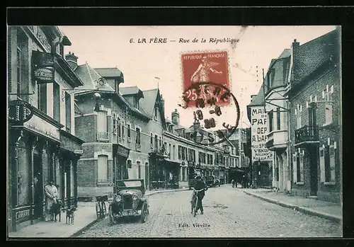 AK La Fère, Rue de la République