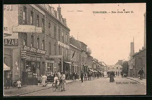 AK Tergnier, Rue de la Gare