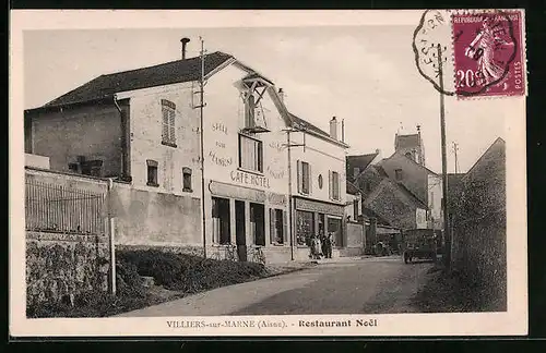 AK Villiers-sur-Marne, Restaurant Noel