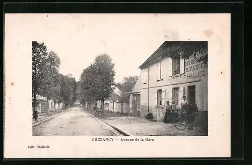 AK Crézancy, Avenue de la Gare