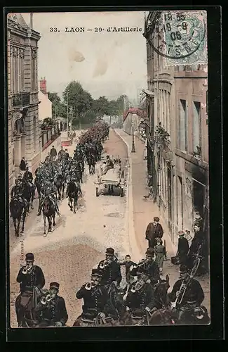 AK Laon, 29e d`Artillerie