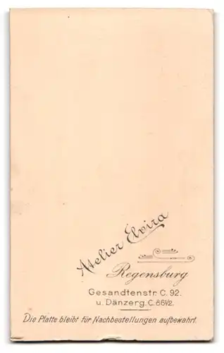 Fotografie Atelier Elvira, Regensburg, Gesandtenstrasse 92, Bürgersohn in elegantem Anzug