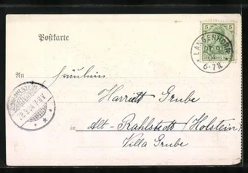 AK Hamburg, Frontansicht der Börse