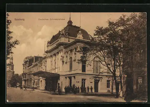AK Hamburg-St.Georg, Deutsches Schauspielhaus