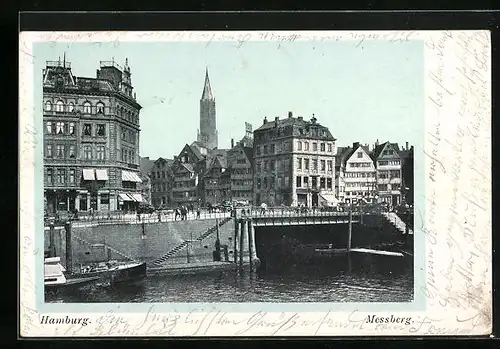AK Hamburg, Messberg mit Turm