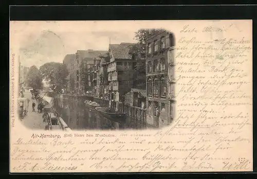 AK Hamburg, Fleth hinter dem Wandrahm