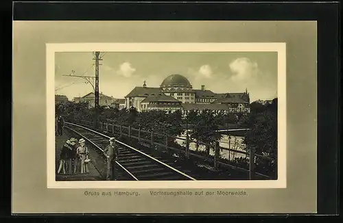 AK Hamburg, Universität, Vorlesungshalle auf der Moorweide