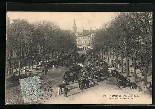 AK Cambrai, Place au Bois