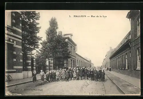 AK Halluin, Rue de la Lys