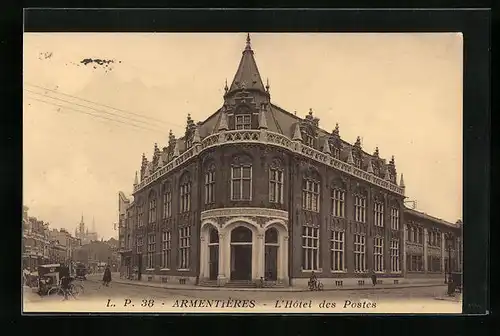 AK Armentiéres, L'Hotel des Postes