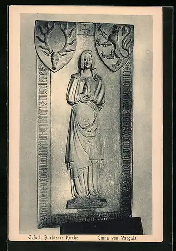AK Erfurt, Barfüsser Kirche, Cinna von Vargula