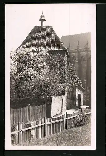 AK Erfurt, Ansicht der Bonifatiuskapelle