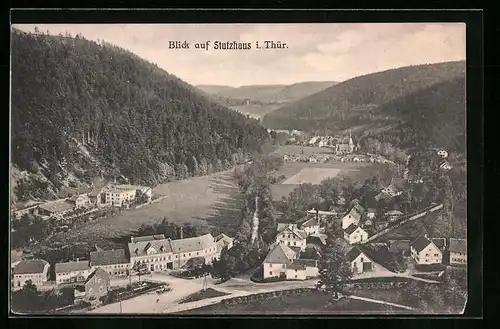 AK Stutzhaus /Thür., Ortspartie im Tal