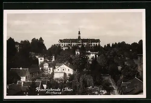 AK Friedrichroda /Thür., Das Kurhaus mit Umgebung