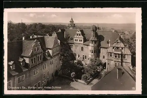 AK Glauchau i. Sa., Vorder- und Hinterschloss